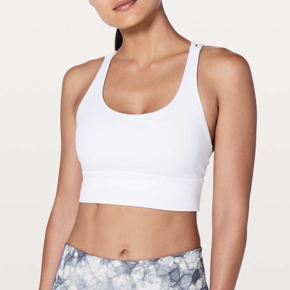 Lululemon Energy Bra Longline White